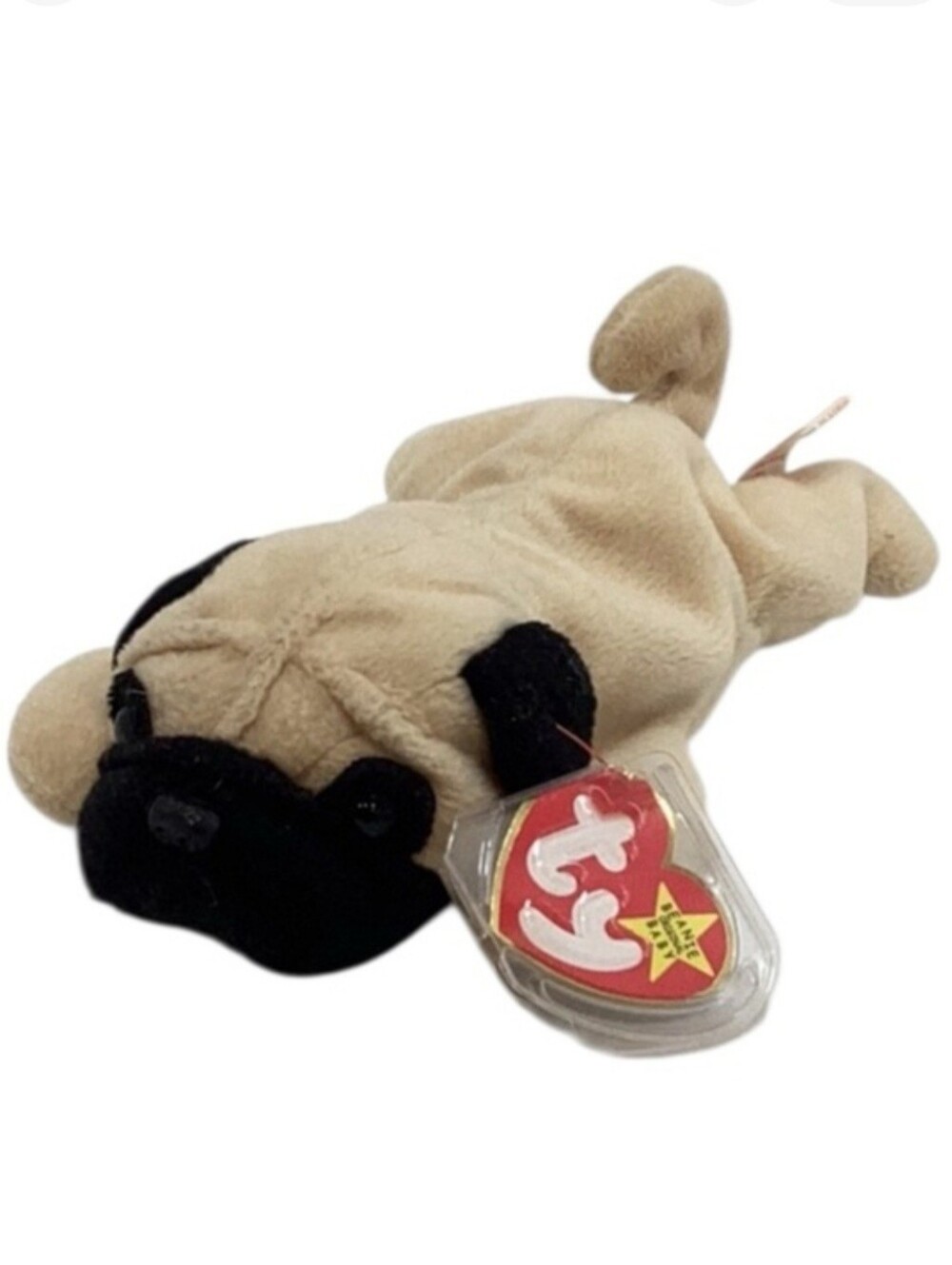 💚 TY “Pugsly” Beanie Baby Pug Dog